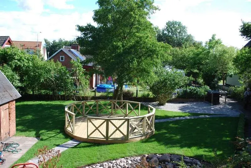 Helt ny trädgård i Dalby – Dalby. Utfört av Wood & Stone.