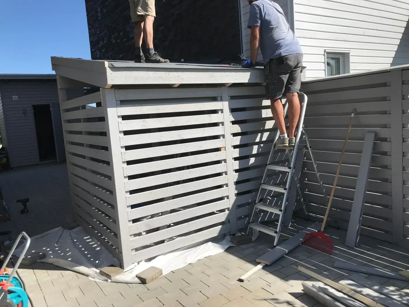 Carport och cykelskjul – bild 5