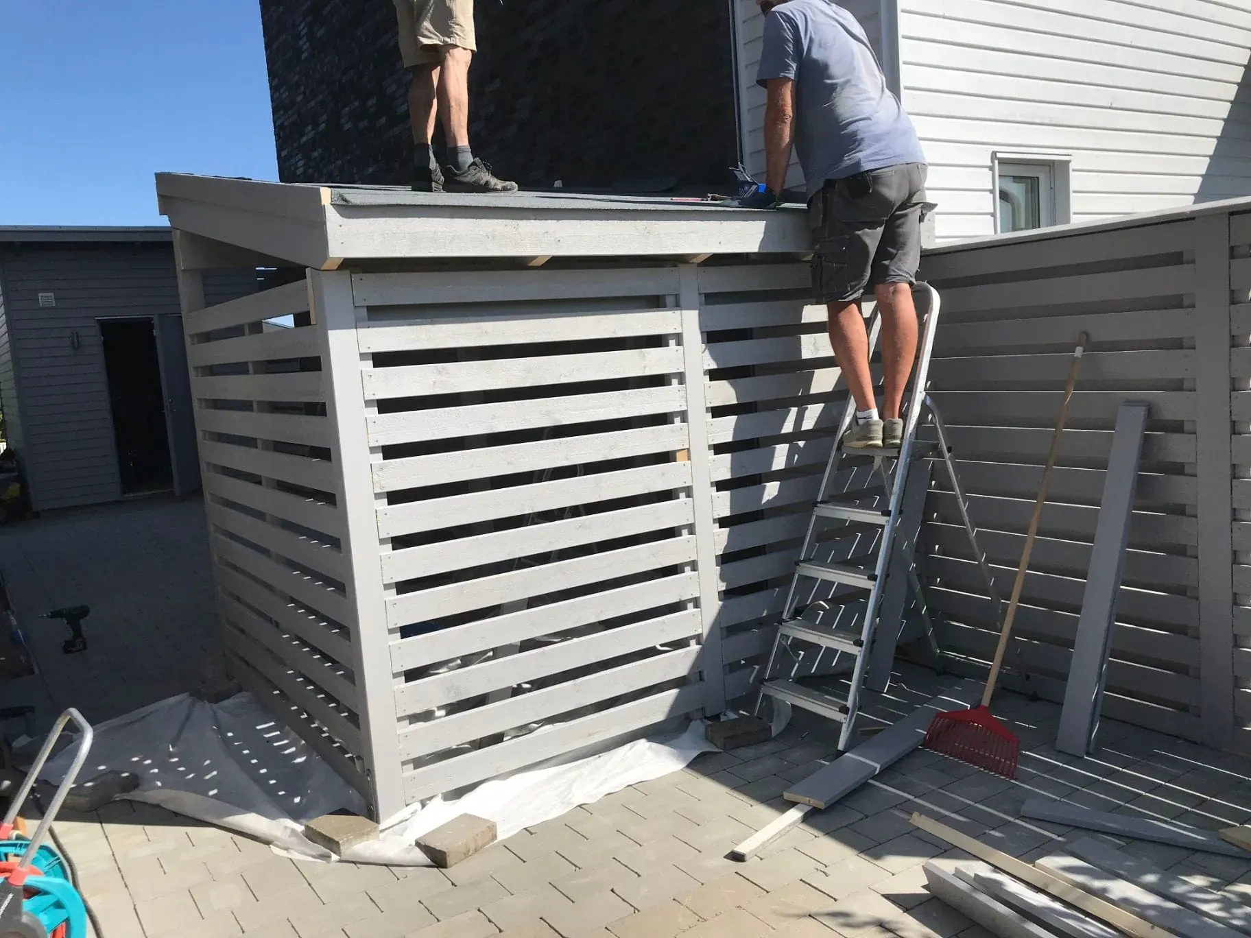 Carport och cykelskjul – bild 7