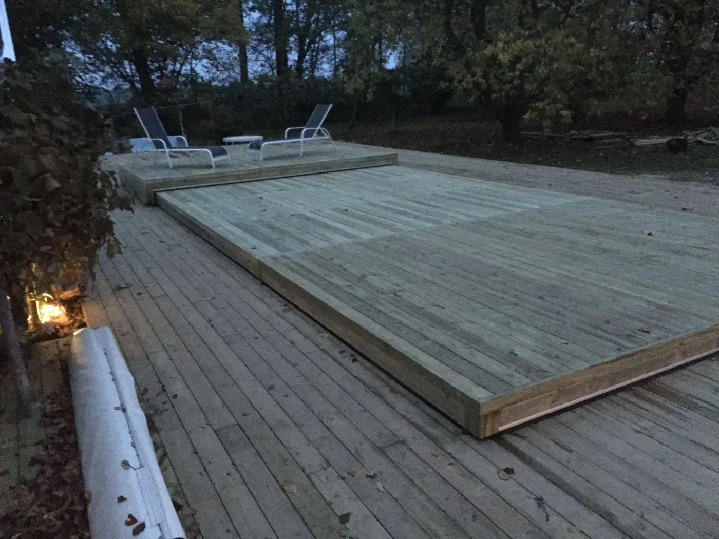 Terrass med dolda skruvar – bild 7