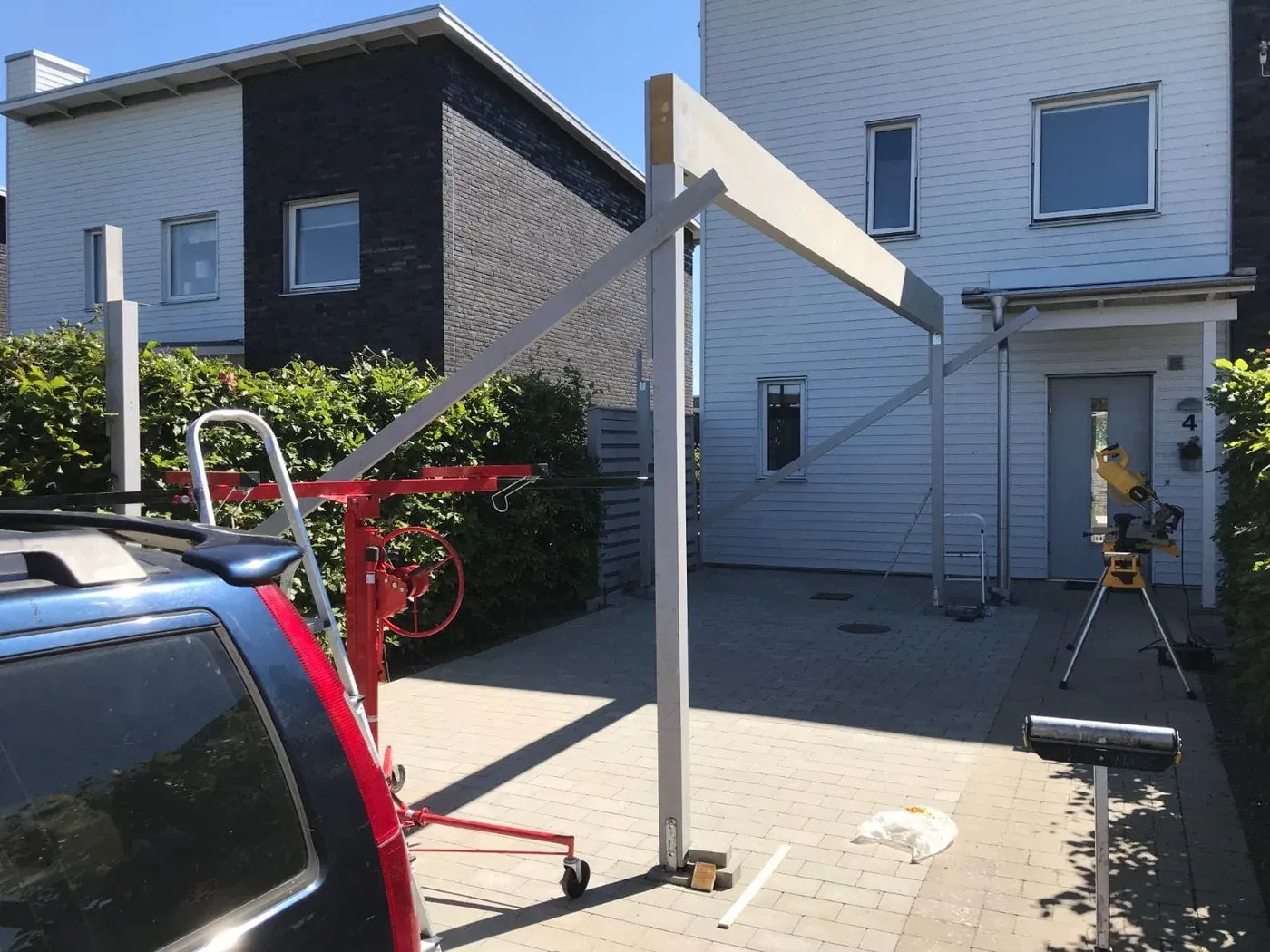 Carport och cykelskjul – bild 8