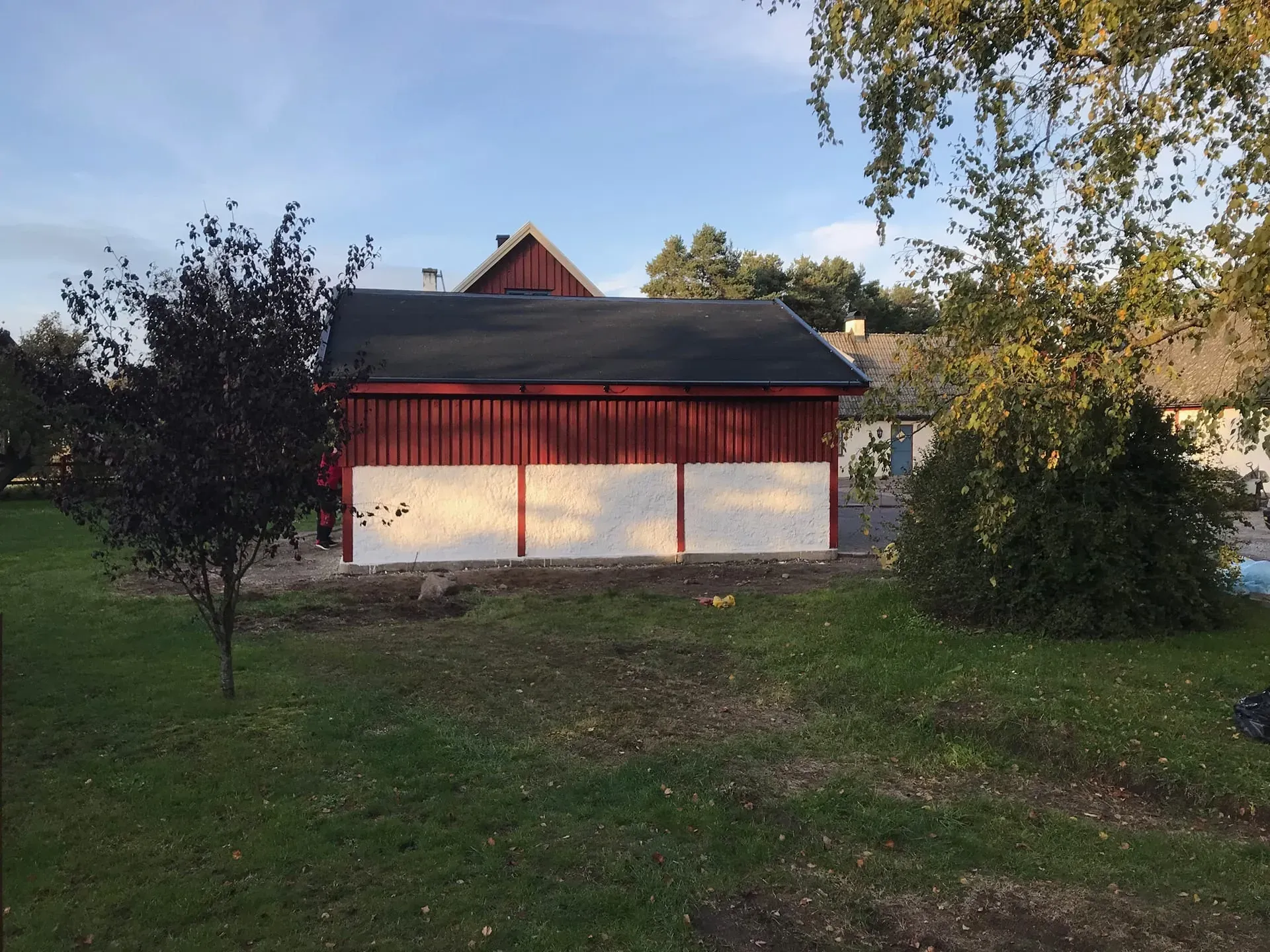 Carport och stenläggning i Flyinge – bild 16